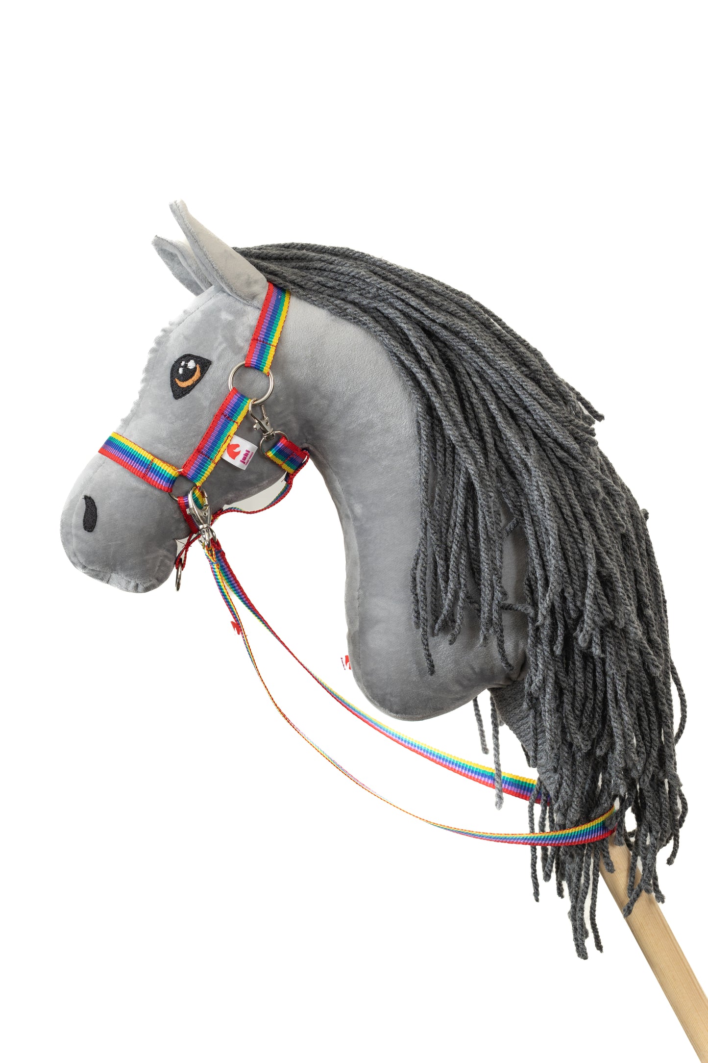Halfter mit Zügel - Regenbogenfarben - Pferd Groß