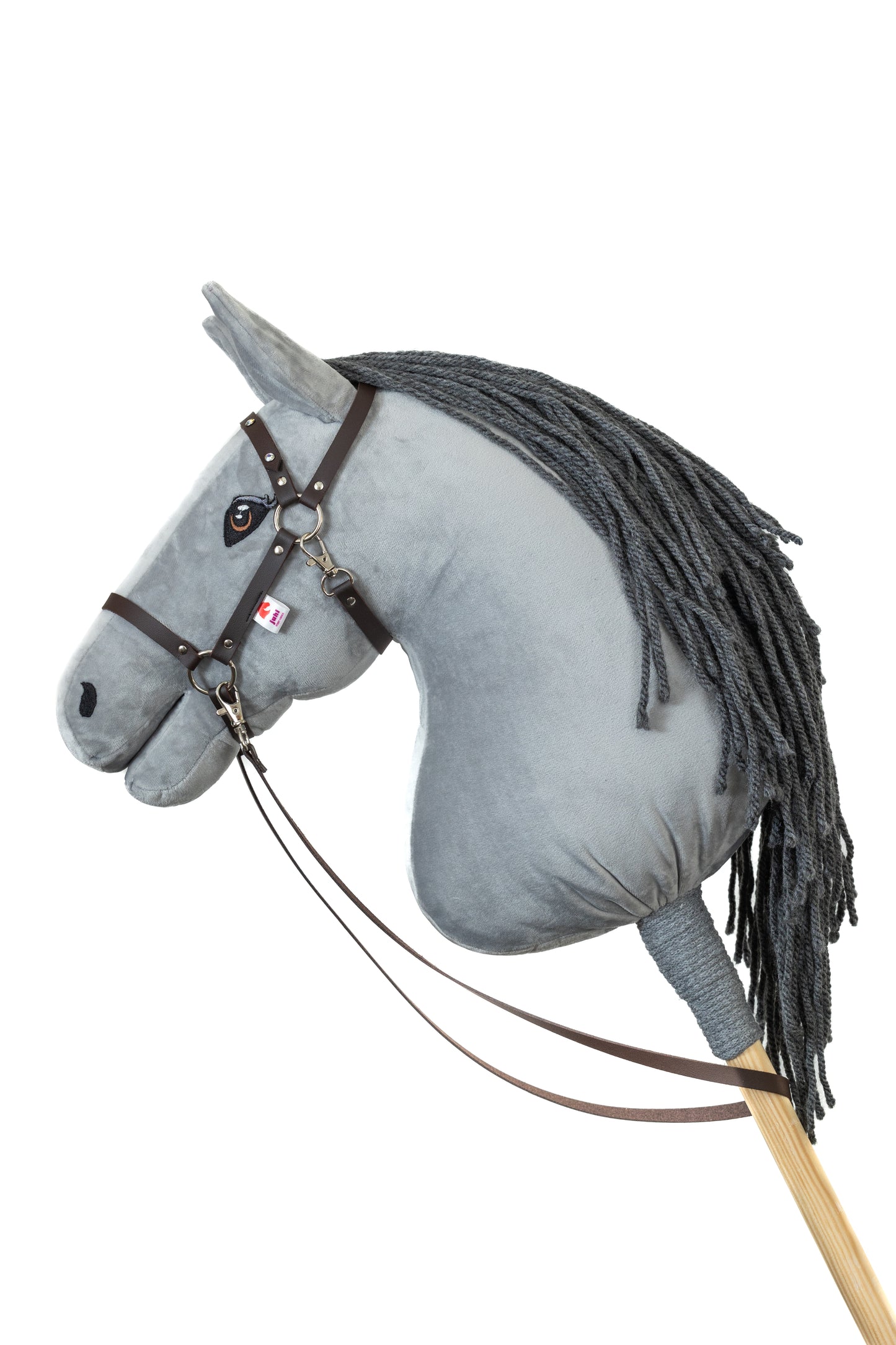 Halfter Kristall - Braun - Silber - Pferd Groß