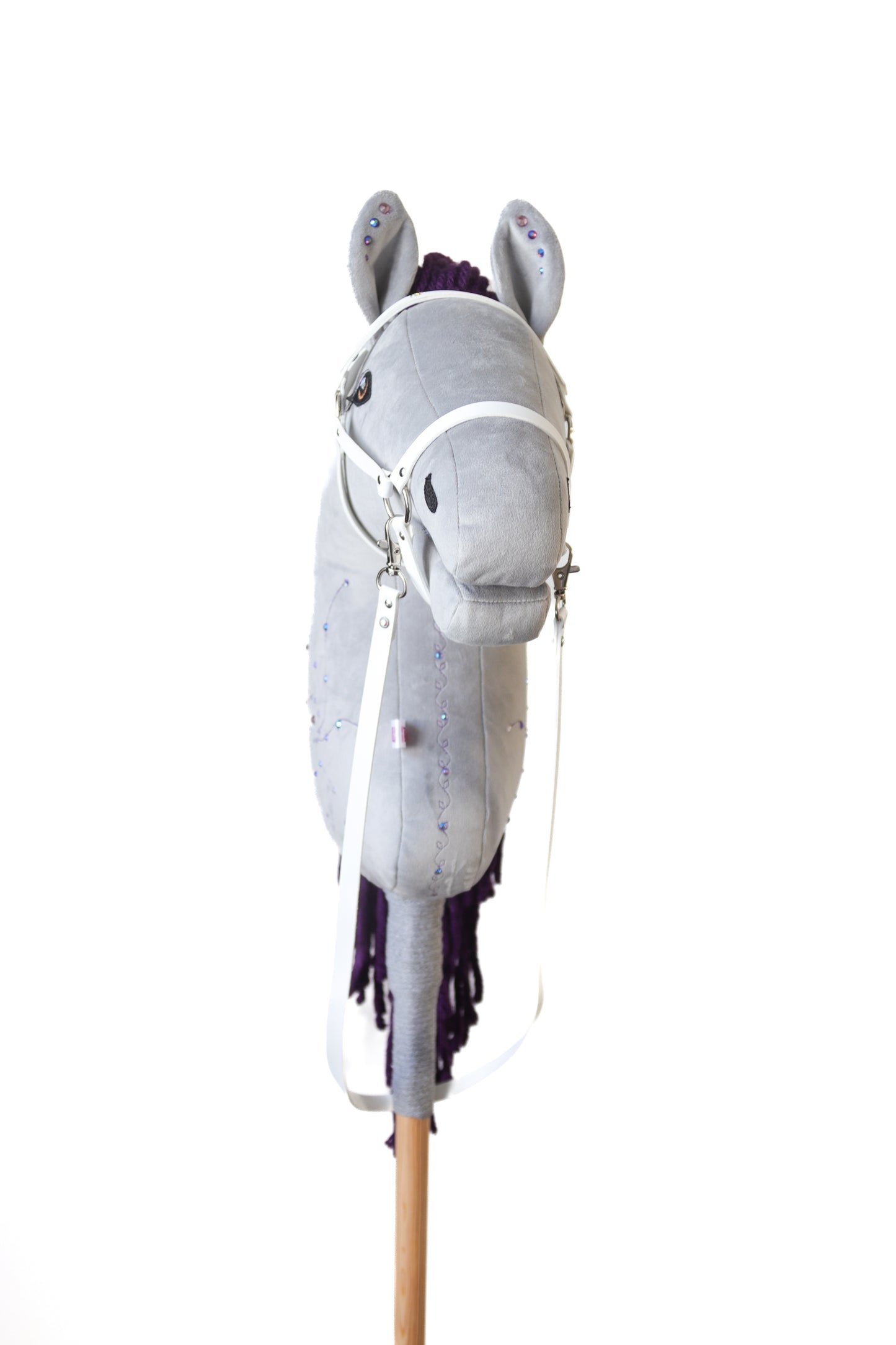 Silver Ametyst mit Swarovski-Steinen
