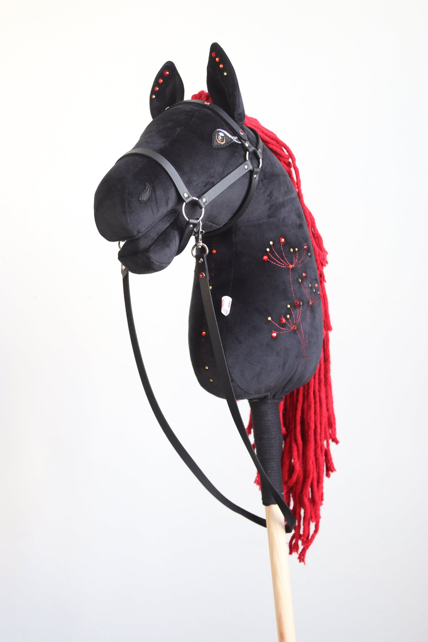 Black Red mit Swarovski-Steinen