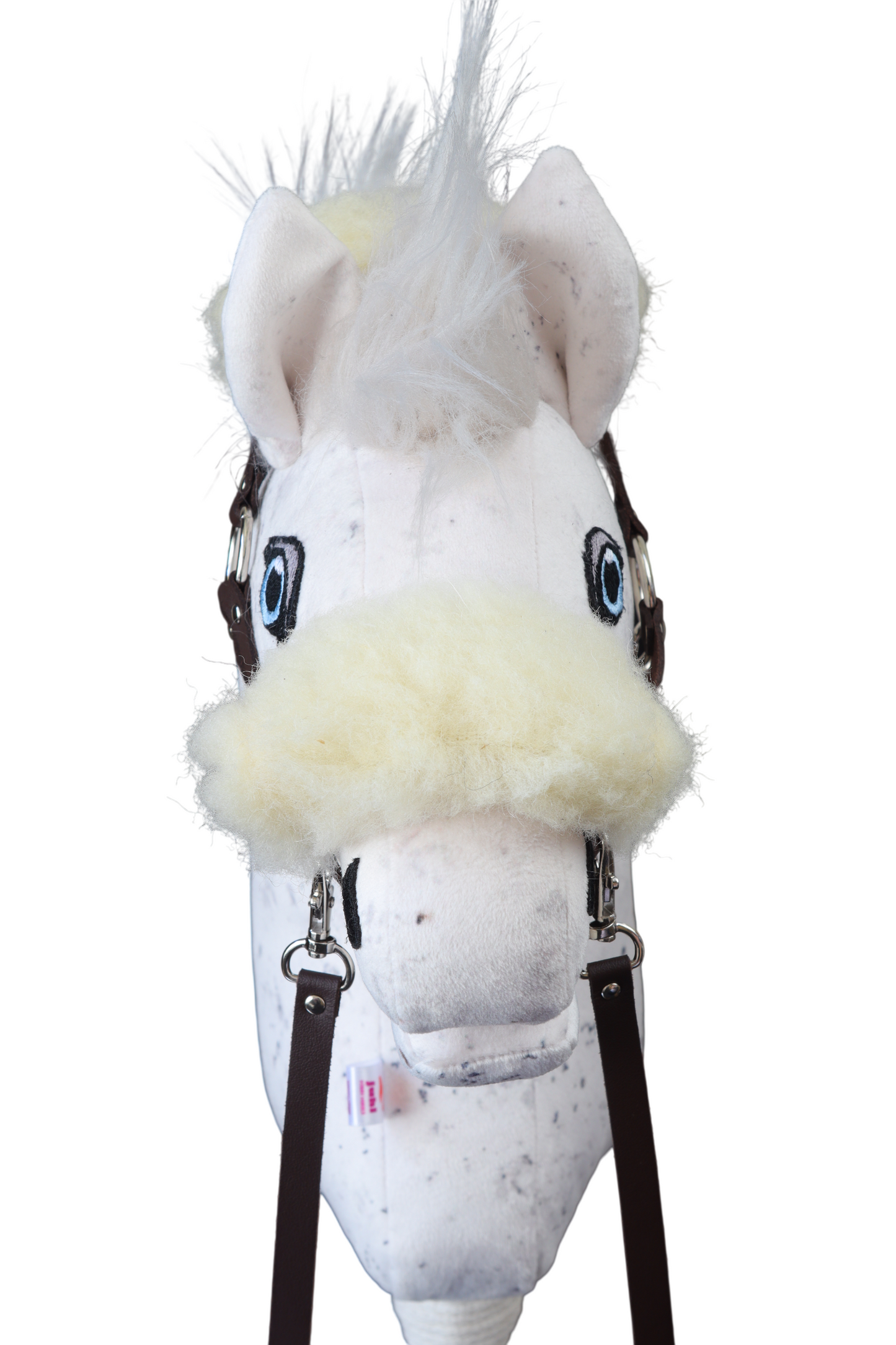 Halfter mit Merinowolle, Ecoleder, braun - Sportpony