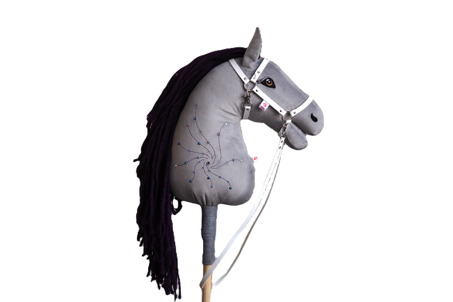 Silver Ametyst mit Swarovski-Steinen