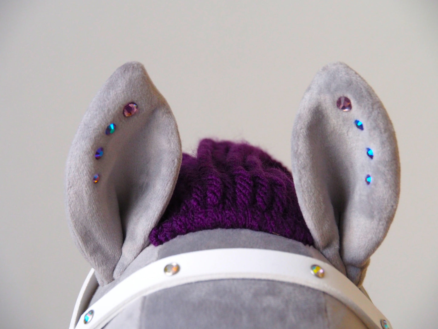 Silver Ametyst mit Swarovski-Steinen