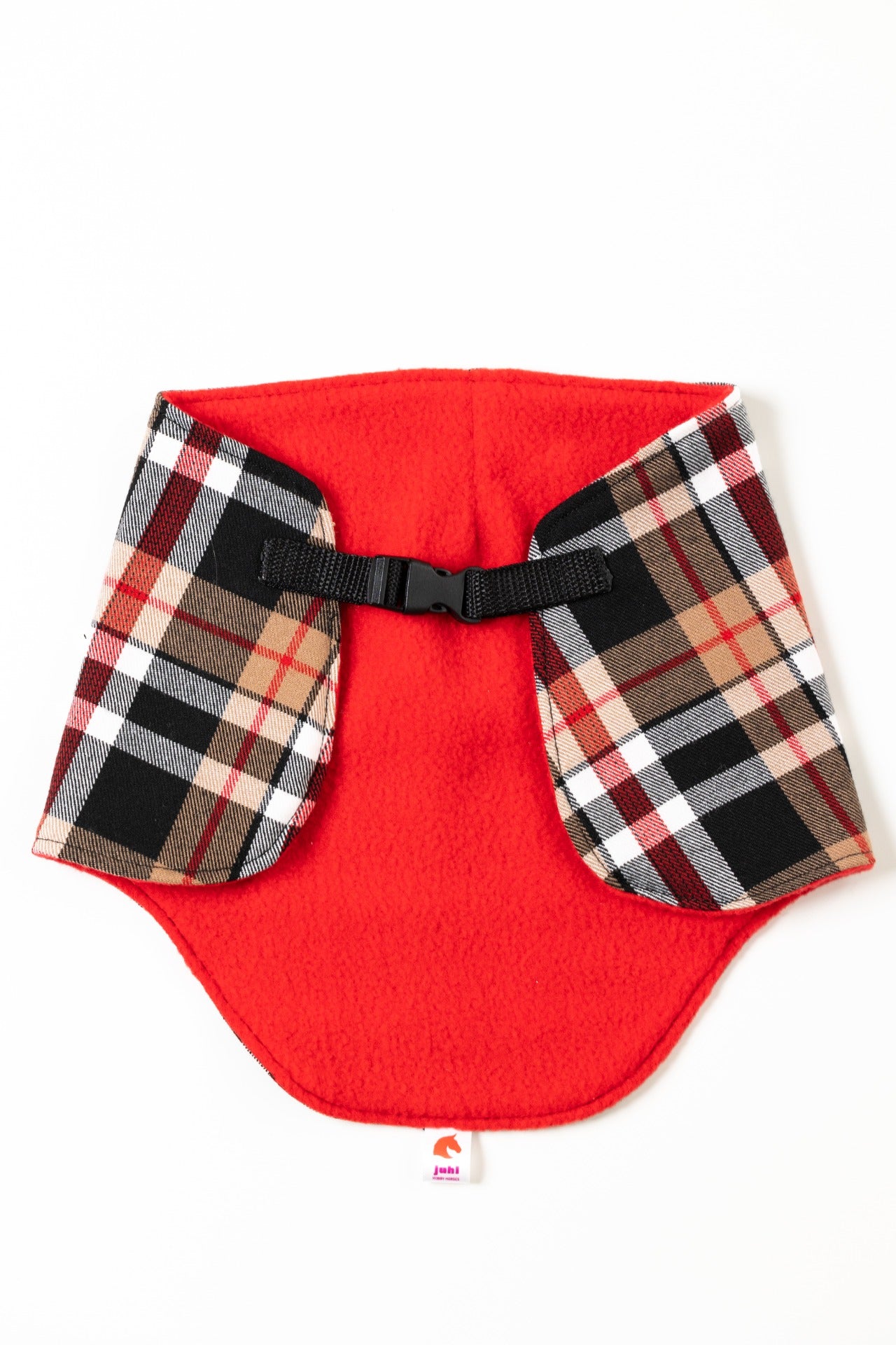 Decke Beige & Red - Fohlen