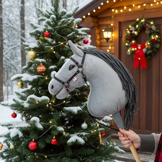 Halfter Kristall - Schwarz - Messing - Pferd Groß