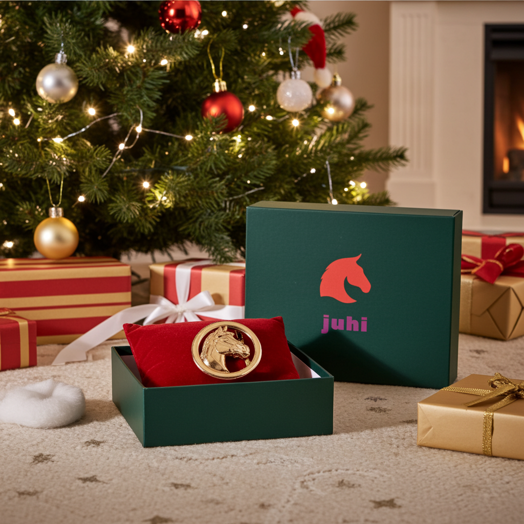 Austauschbare goldene Pferdekopf-Gürtelschnalle