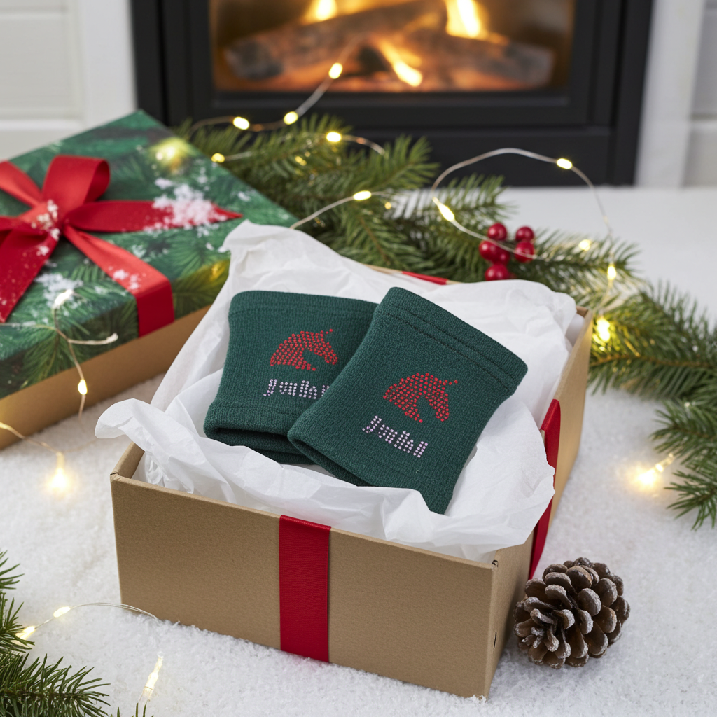 Schweißband für Hobbyhorsing dunkelgrün