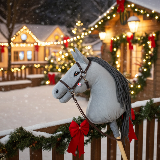 Halfter Kristall - Braun - Silber - Fohlen
