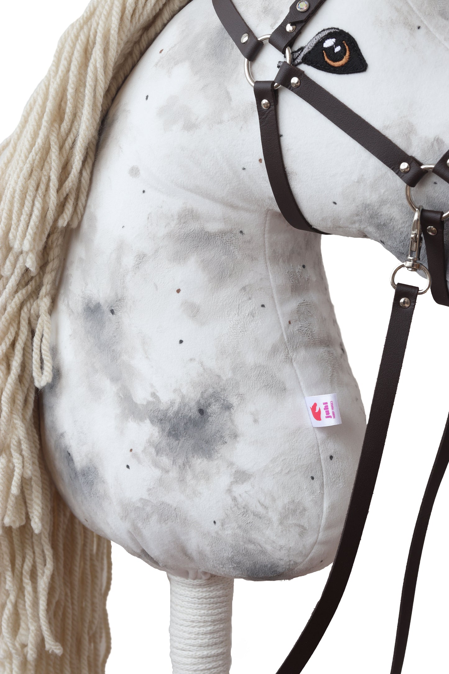 Jurášek - Handbemaltes Apfelschimmel - Pferd Groß