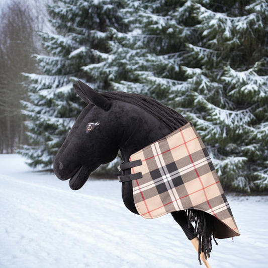 Decke Camel & Brown - Pferd Groß