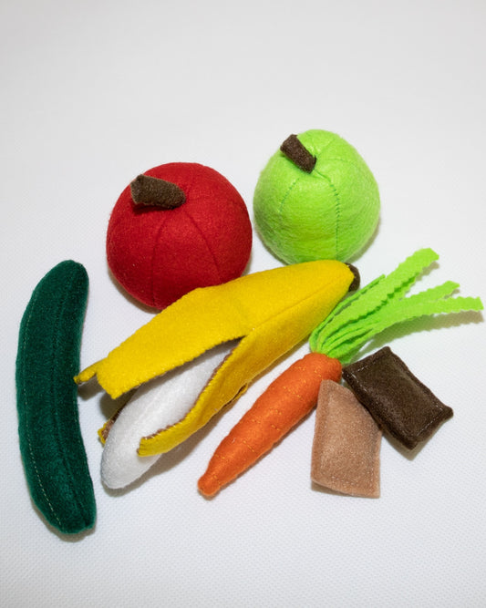 Sada 3D pamlsků pro hobby horse koníky, hračka pro krmení a péči o hobby horse.