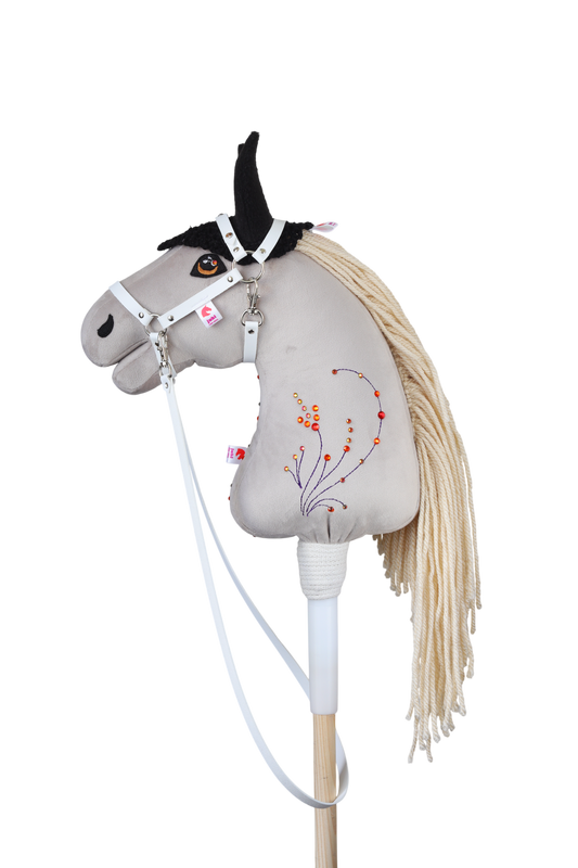 Gehäkelte Fliegenhaube - Schwarz - Sportpony