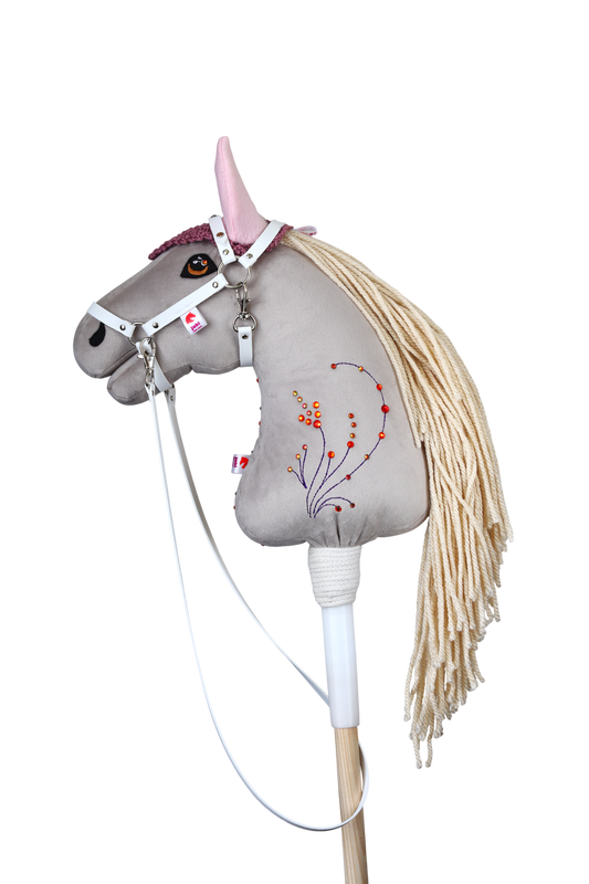 Gehäkelte Fliegenhaube - Altlila - Sportpony